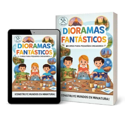 APRENDE A HACER DIORAMAS Y MAQUETAS  DIVERTIDAS PARA NIÑOS