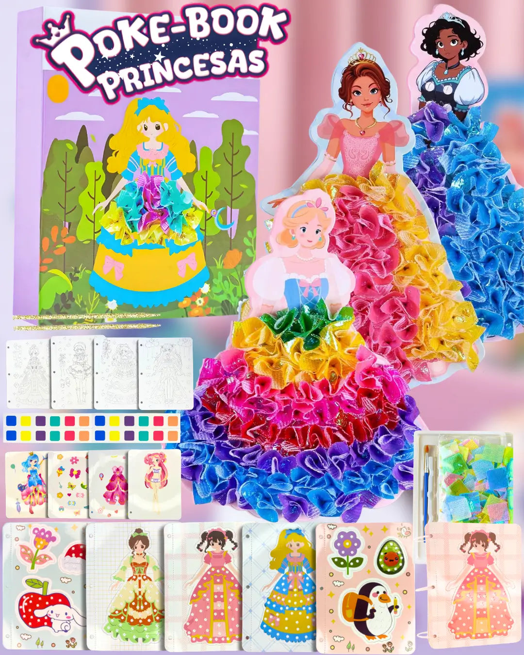 POKEBOOK PRINCESAS DISEÑADORAS DE MODAS