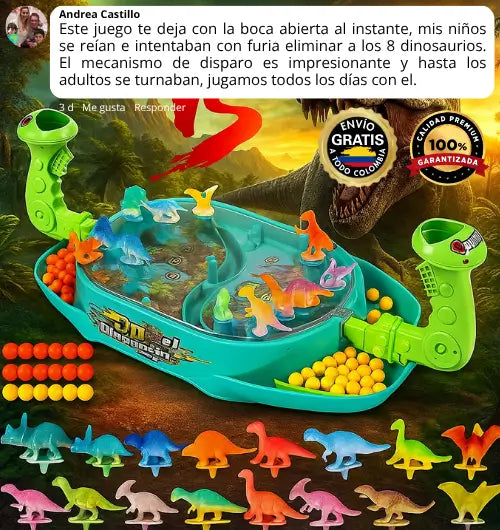 Juego de Estrategia e Inteligencia Familiar JURASIC WAR GAME®